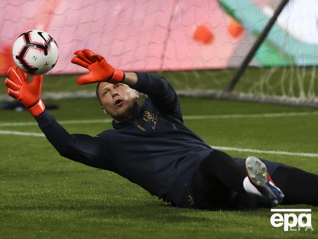 Пятов выступает за сборную Украины с 2007 года