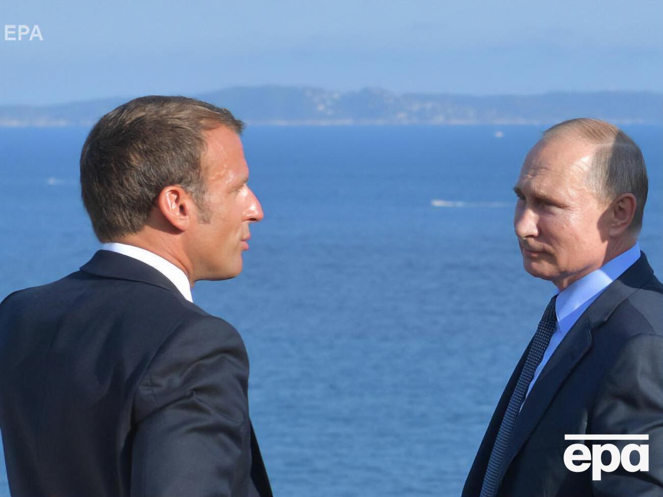 Макрон и Путин уделили Украине "особое внимание"