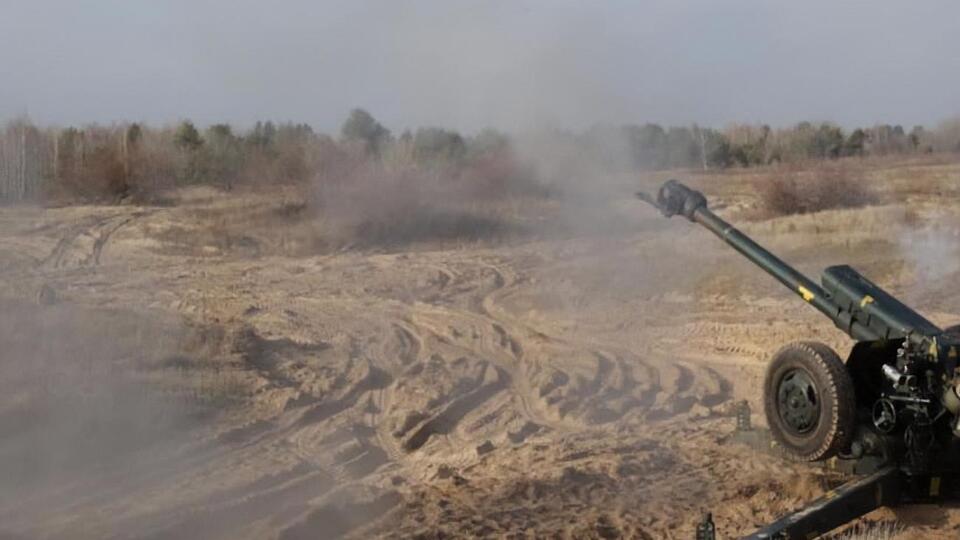 Пожежа виникла на території Яворівського військового полігону 19 листопада