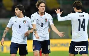 Італія (на фото) забила Вірменії дев'ять голів