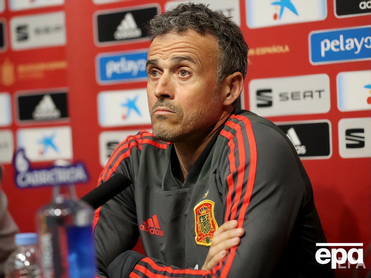 Луїс Енріке вперше очолив збірну Іспанії влітку 2018 року