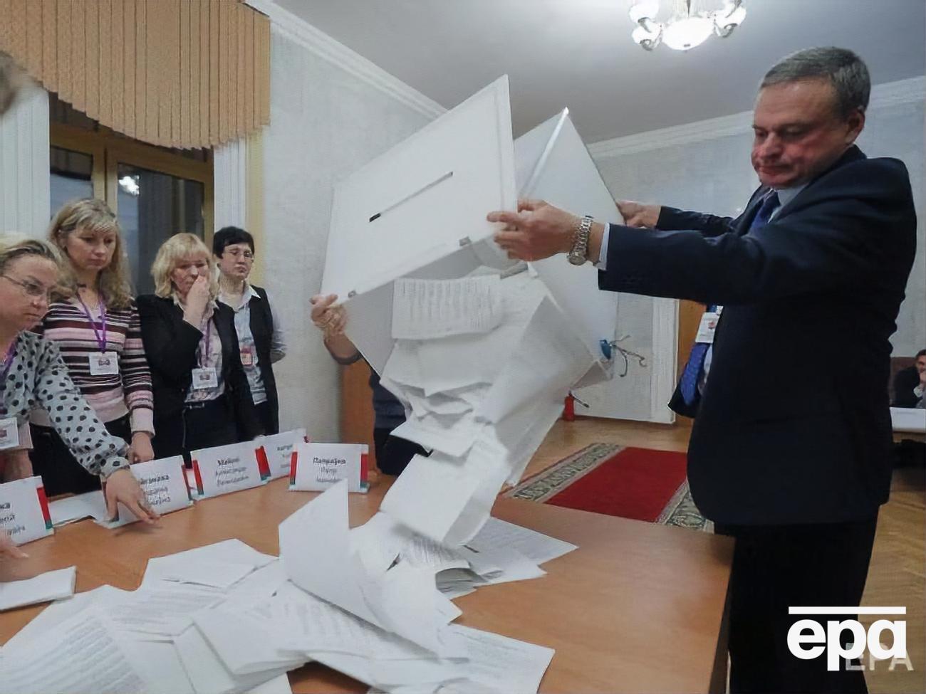 Выборы в Беларуси прошли 17 ноября