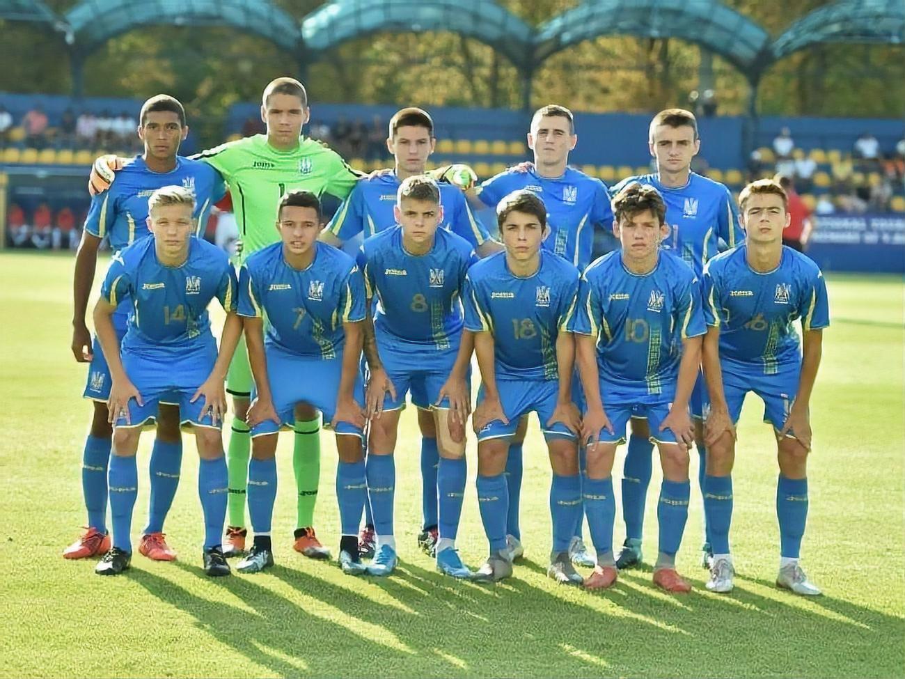 Збірна України U17 (на фото) та збірна Португалії U17 голів не забивали