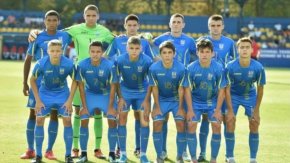 Збірна України U17 (на фото) та збірна Португалії U17 голів не забивали