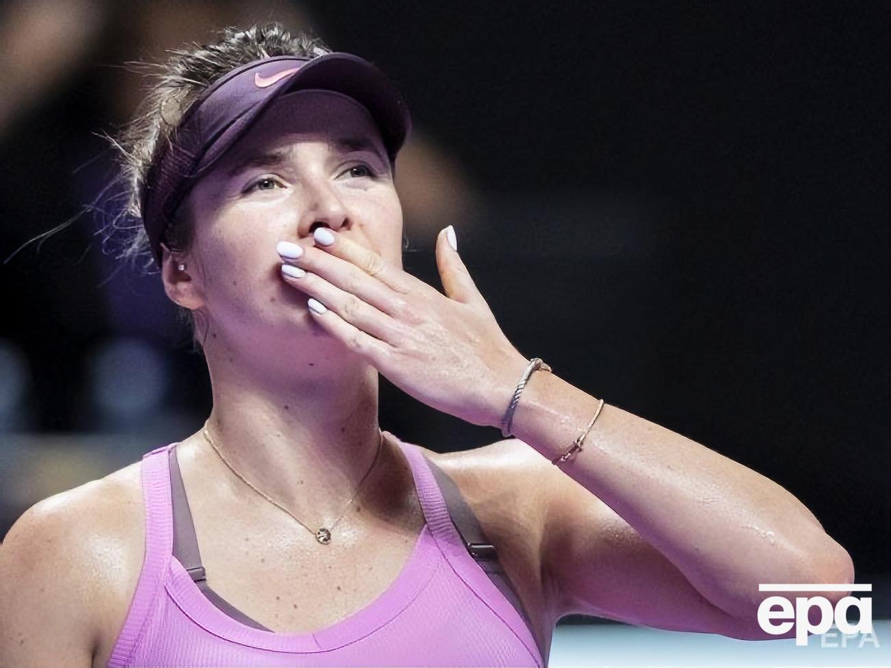 Свитолина вышла в финал итогового турнира