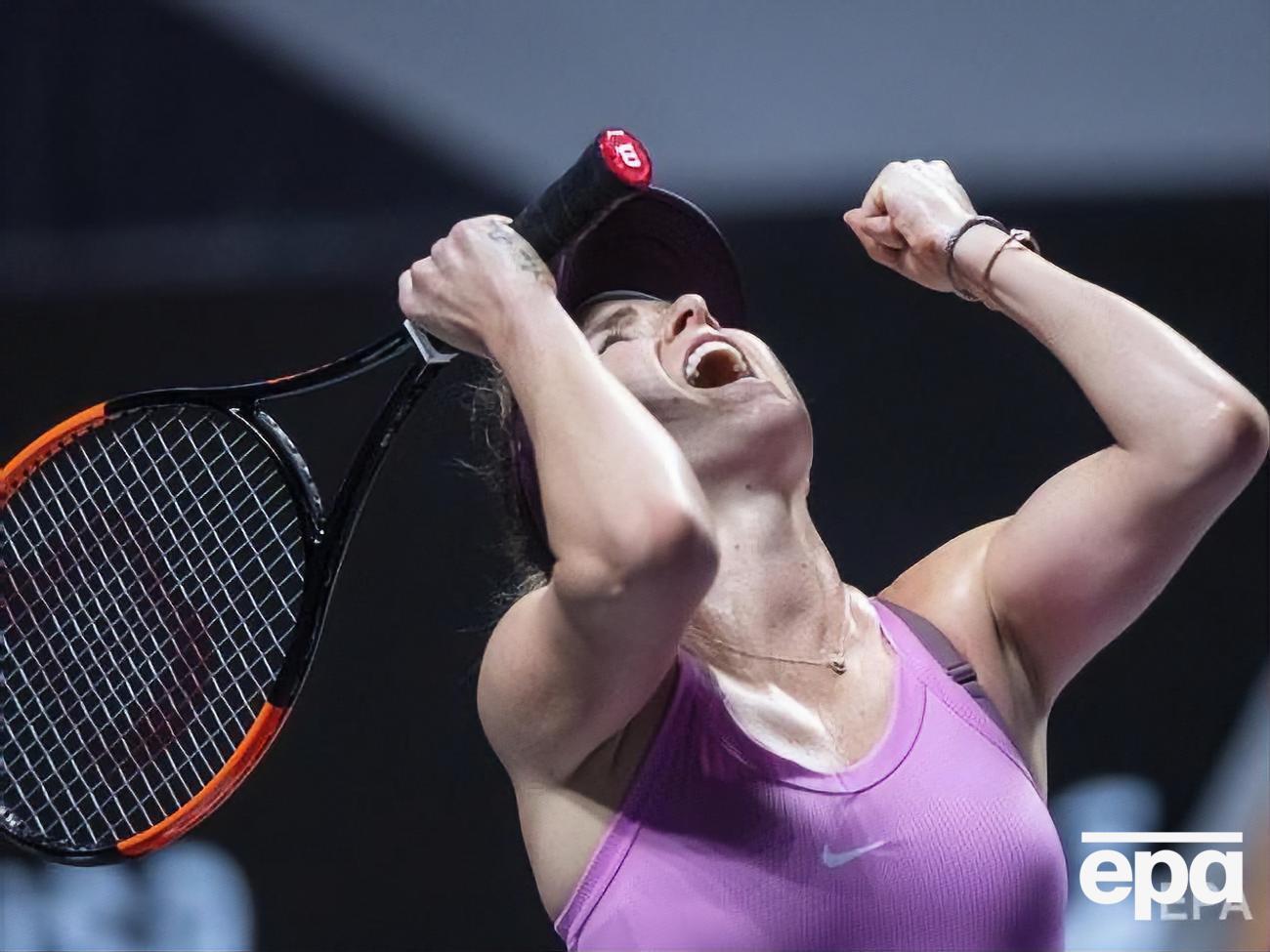 Свитолина сыграет в финале итогового турнира во втором сезоне подряд