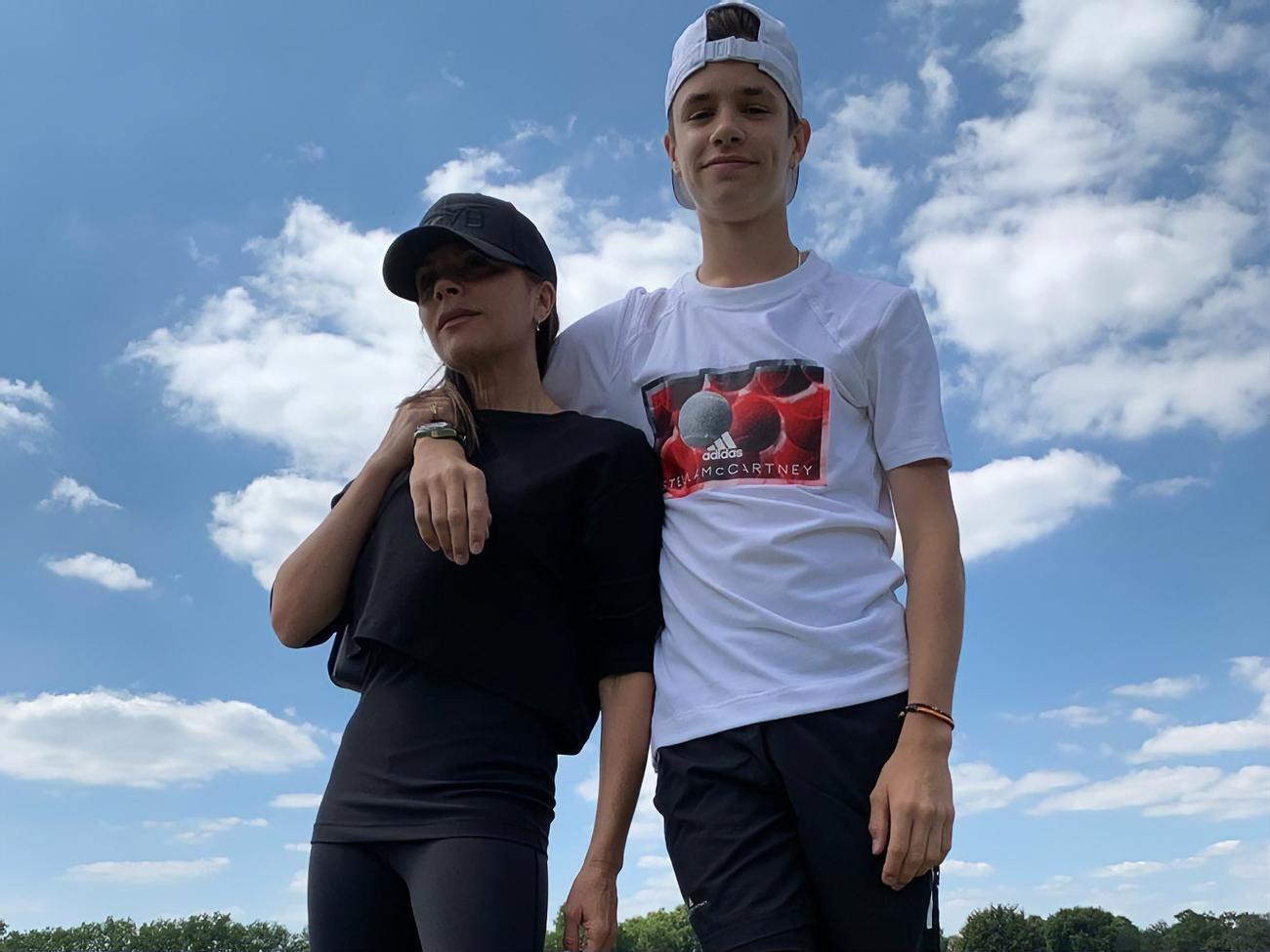 Ромео и Виктория Бекхэм пустились в пляс