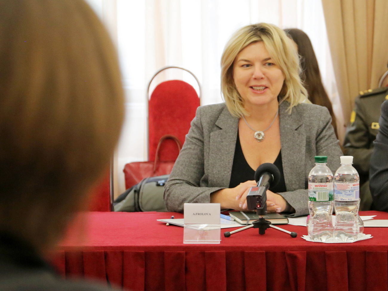Фролова: Надо поднять уровень военного образования