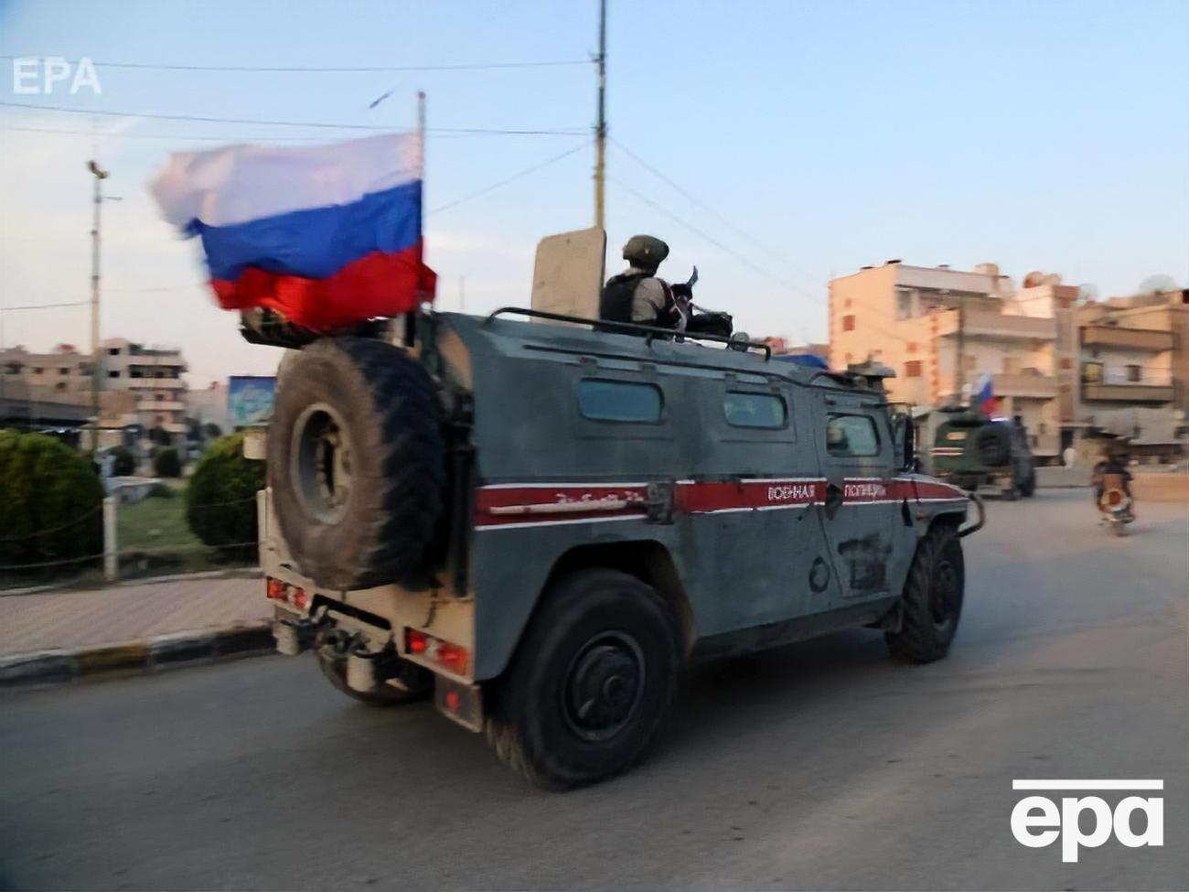 Россия участвует в совместных патрулированиях с Турцией в Сирии с 22 октября