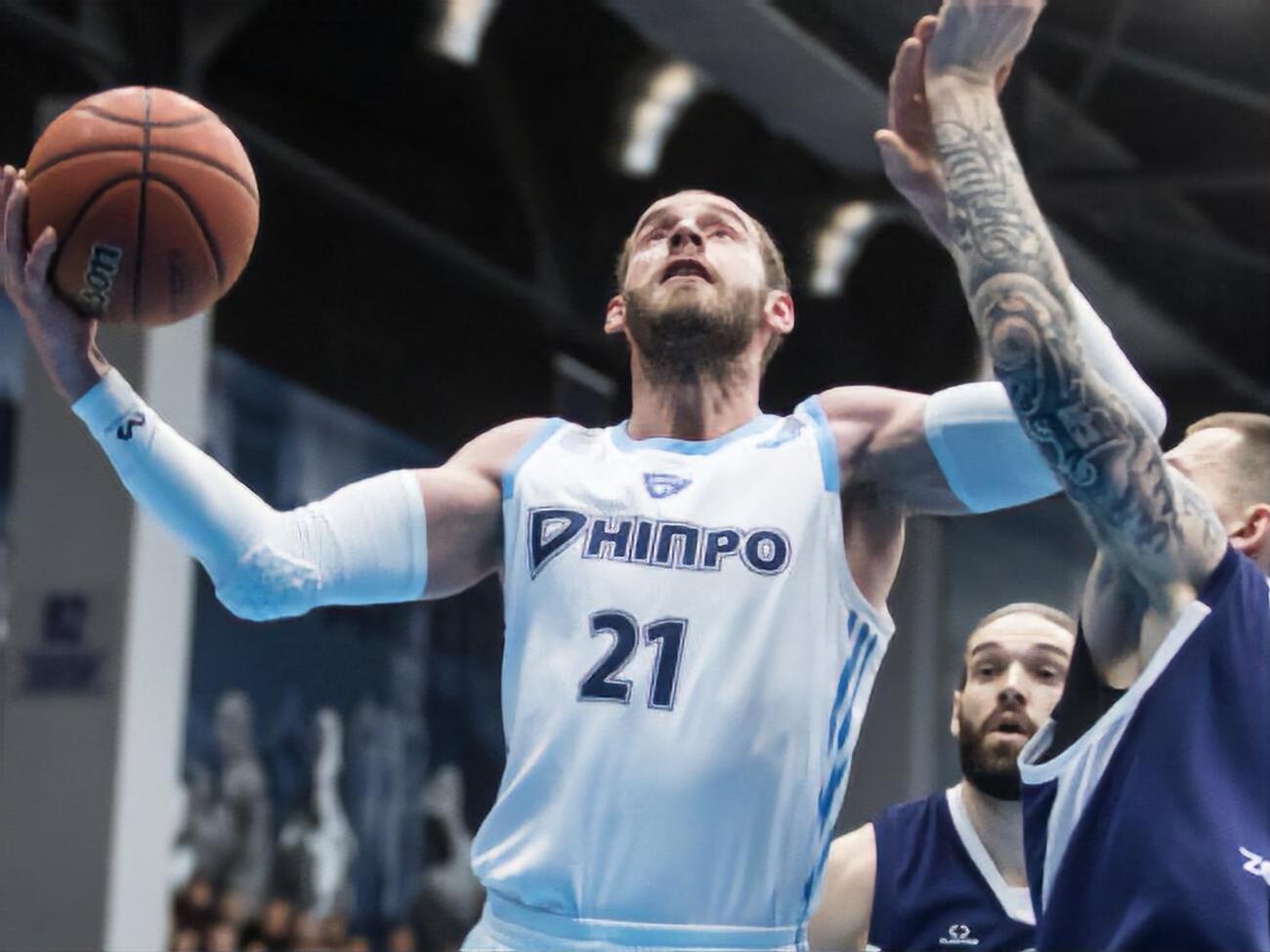 БК "Дніпро" посідає третє місце у групі Кубка Європи ФІБА