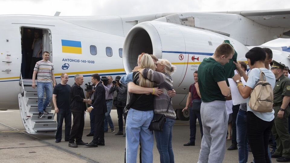 Обмен удерживаемыми лицами между Украиной и РФ состоялся 7 сентября
