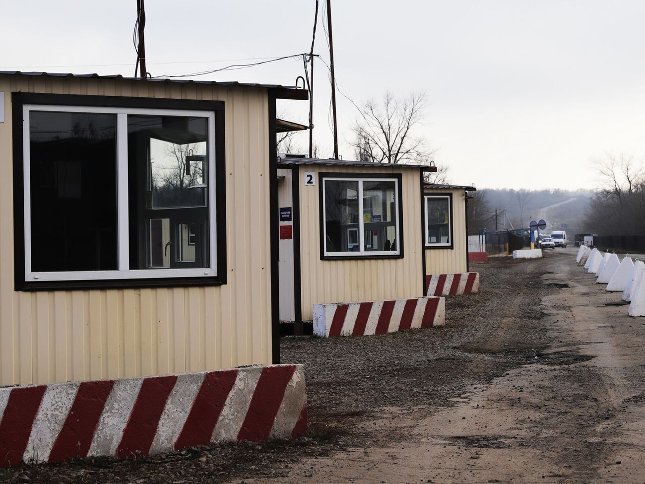 Вантаж прямував через контрольно-пропускний пункт в'їзду-виїзду "Новотроїцьке"