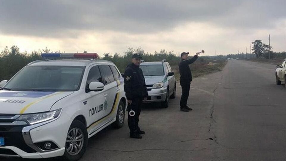 Чоловіка затримали на блокпості