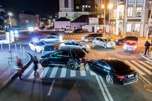 Задержанный спровоцировал массовое ДТП