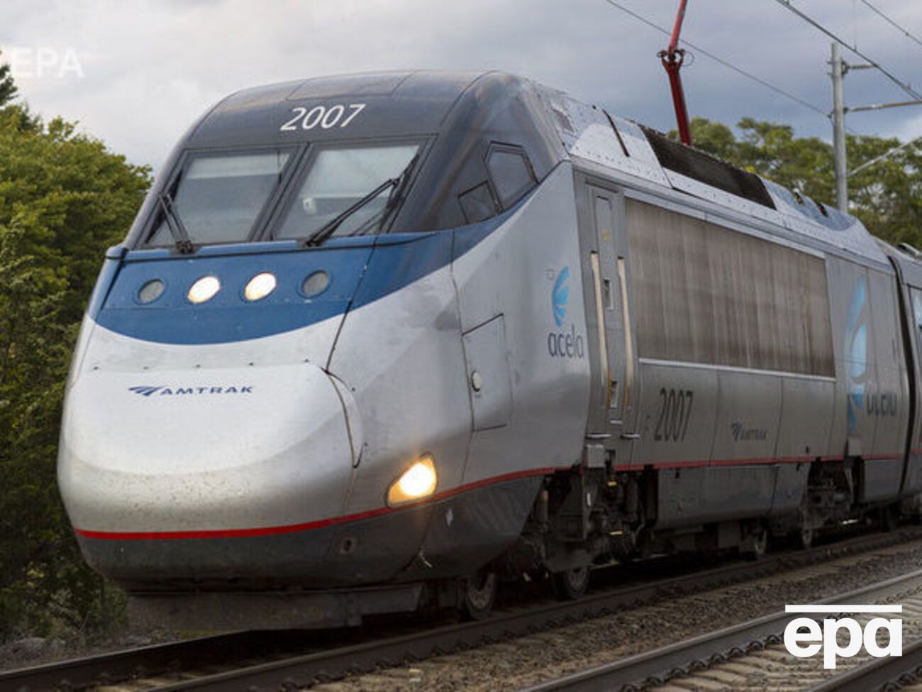 Поїзд фірми Amtrak прямував із Маямі у Нью-Йорк