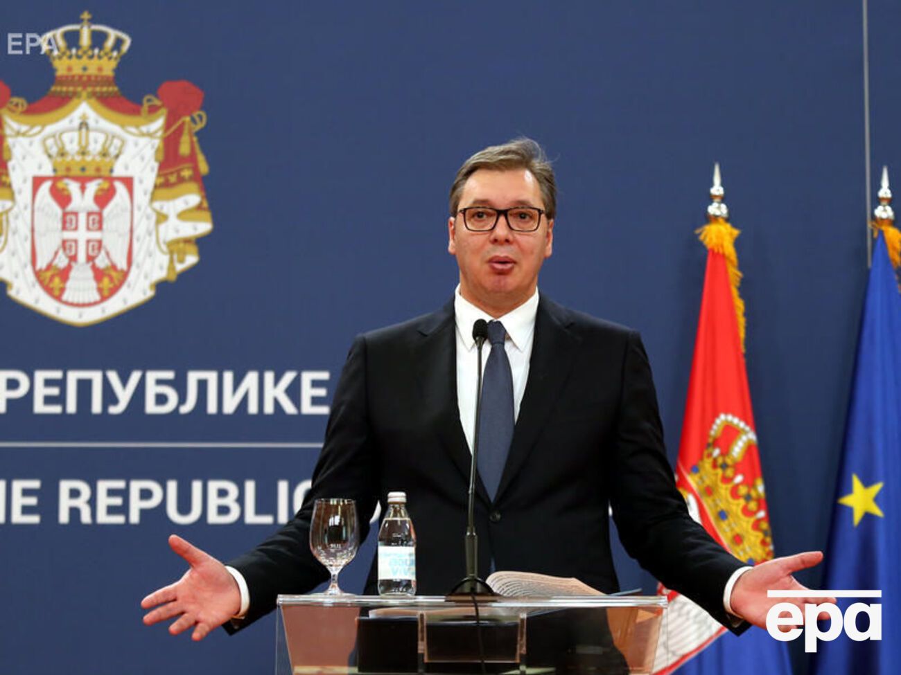 Вучич прокоментував заяви опозиціонерів про ймовірну торгівлю зброєю між Белградом і Києвом