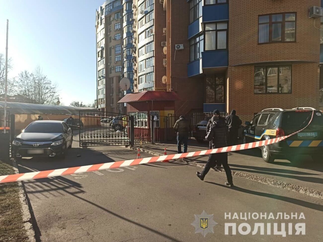 У Харкові вибухнув автомобіль Toyota Camry