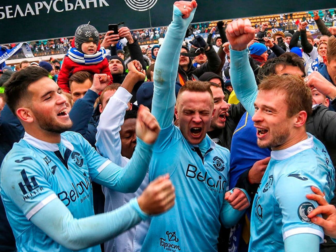 "Динамо" (Брест) стало чемпіоном Білорусі вперше в історії