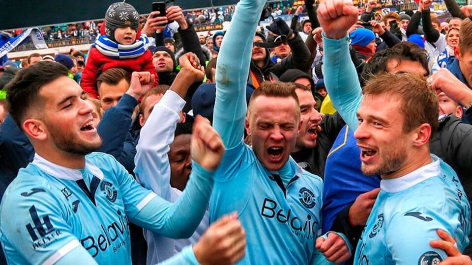 "Динамо" (Брест) стало чемпіоном Білорусі вперше в історії