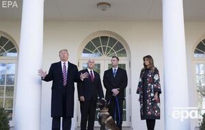 Пес Конан отримав нагороду від Трампа
