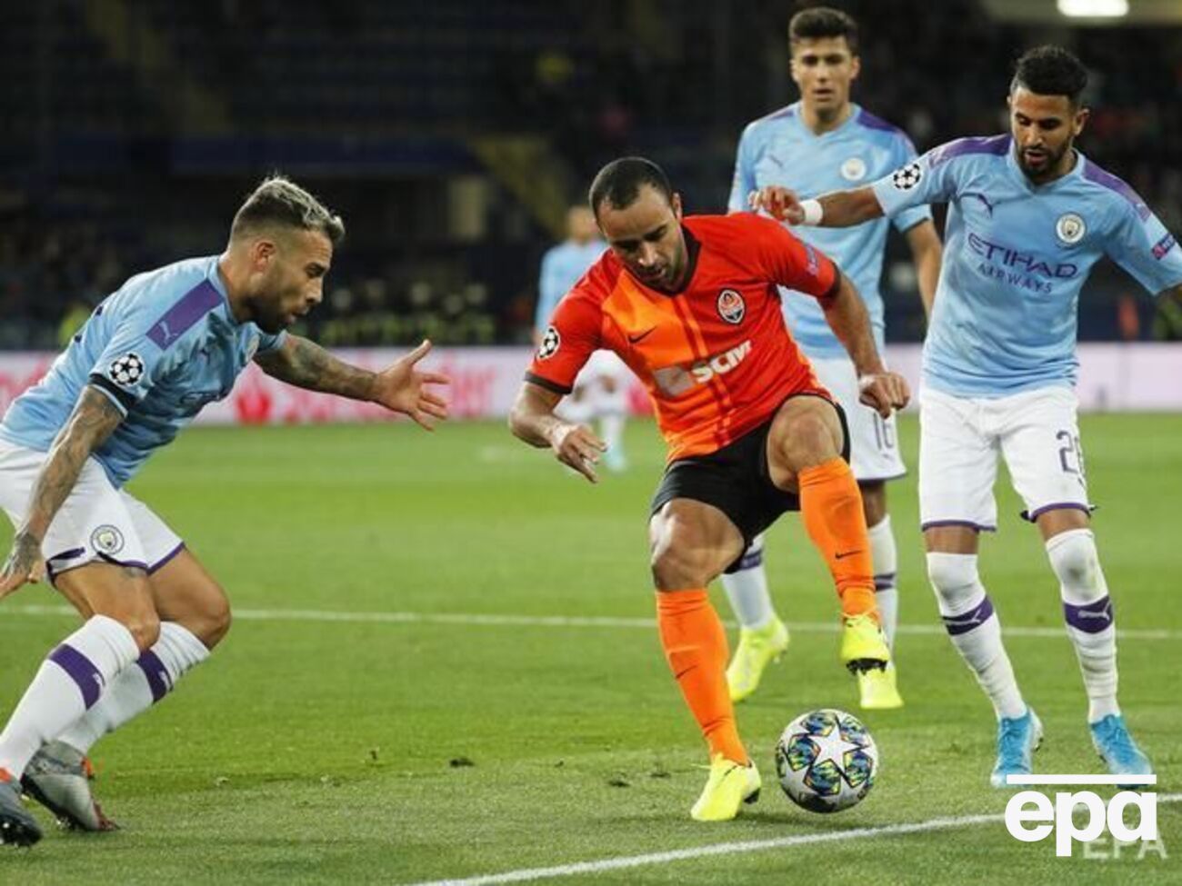 "Шахтер" сыграл вничью с "Манчестер Сити" на выезде