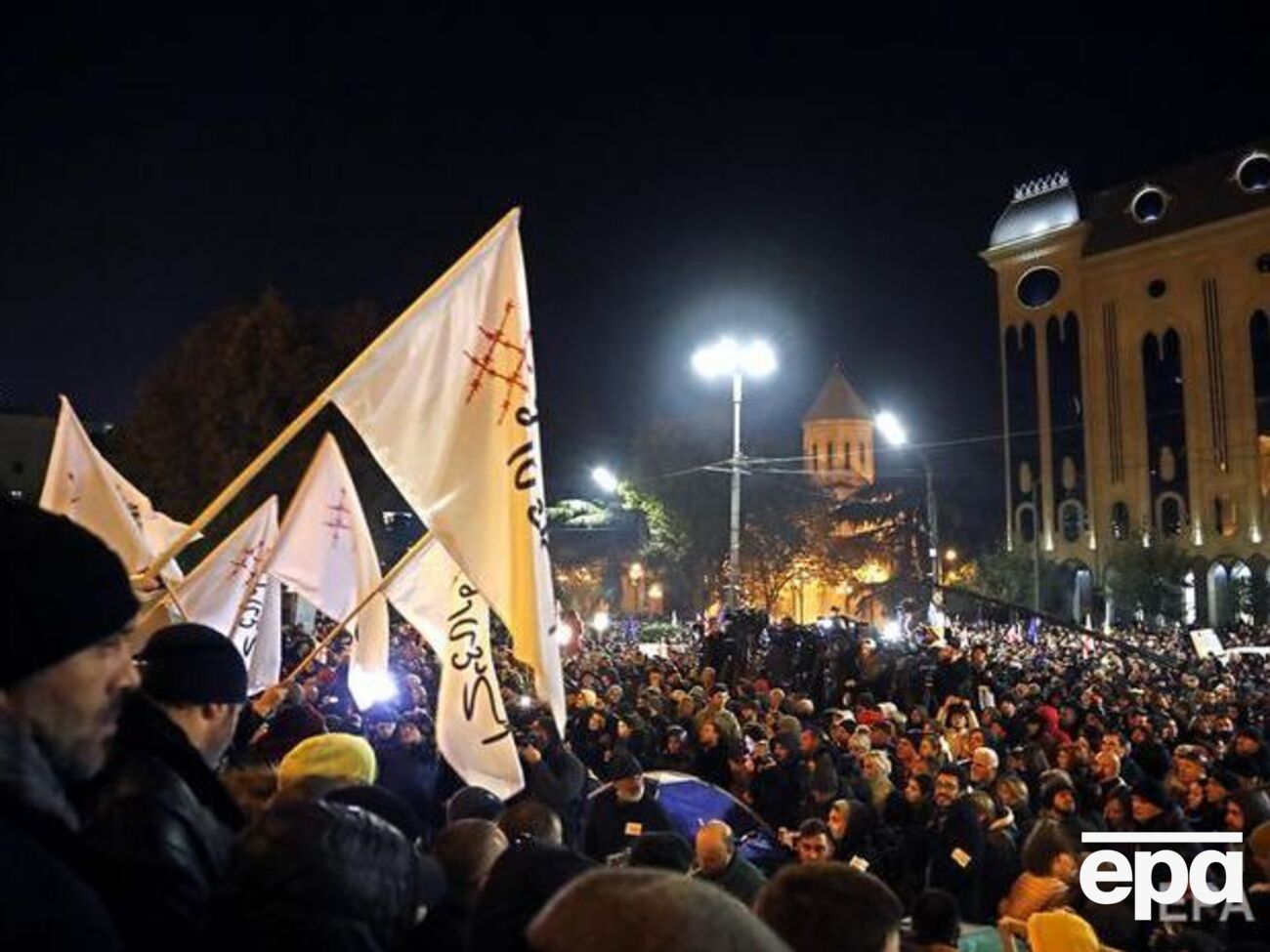 Протести у Грузії проводять через вимоги опозиції реформувати виборчу систему