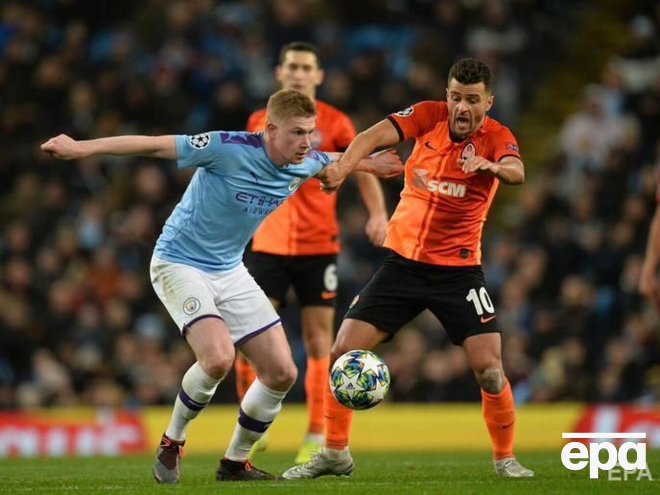 "Шахтер" взял одно очко в игре с "Манчестер Сити"