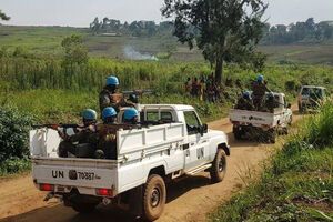 После нападения миротворцы провели патрулирование