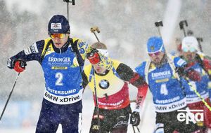 Підручний (попереду) візьме участь у змішаній естафеті 4х6 км