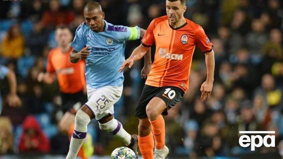 "Шахтер" сыграл вничью с "Манчестер Сити"