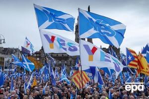 У Шотландії відбувся марш за незалежність від Великобританії. Фоторепортаж