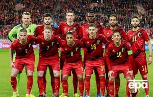Збірна Бельгії (на фото) зіграє в одній групі з Росією, Данією і Фінляндією