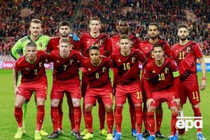 Збірна Бельгії (на фото) зіграє в одній групі з Росією, Данією і Фінляндією