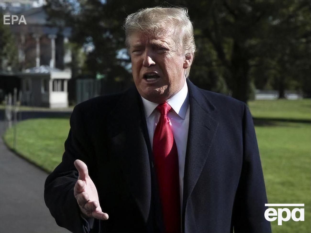 Трамп: Моя поддержка очень хорошая, мои отношения с Украиной очень хорошие