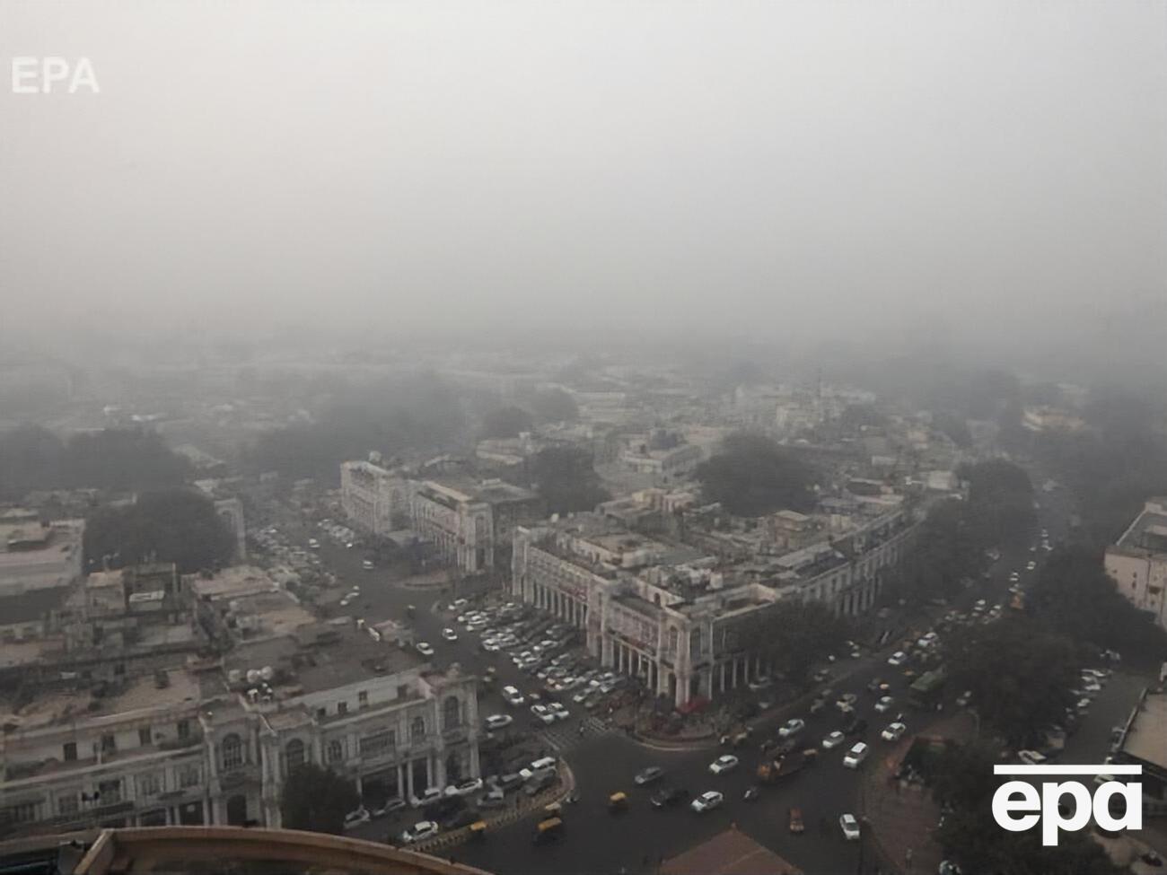 1 листопада в Індії оголосили надзвичайний стан через забруднення повітря