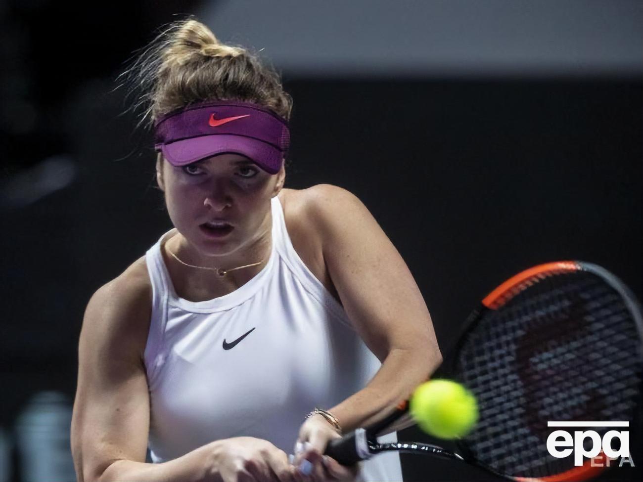 Свитолина дошла до финала итогового турнира WTA