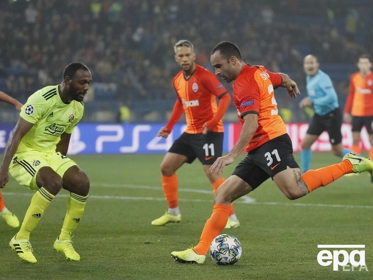 В последнем матче между "Шахтером" и "Динамо" (Загреб) была зафиксирована ничья 2:2