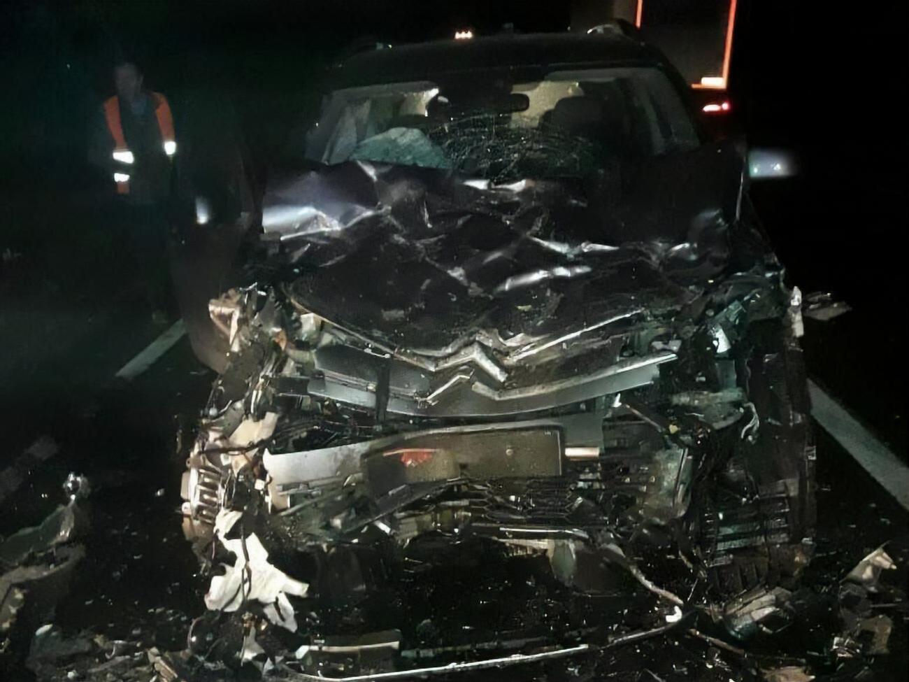 Водій Citro&euml;n вижив