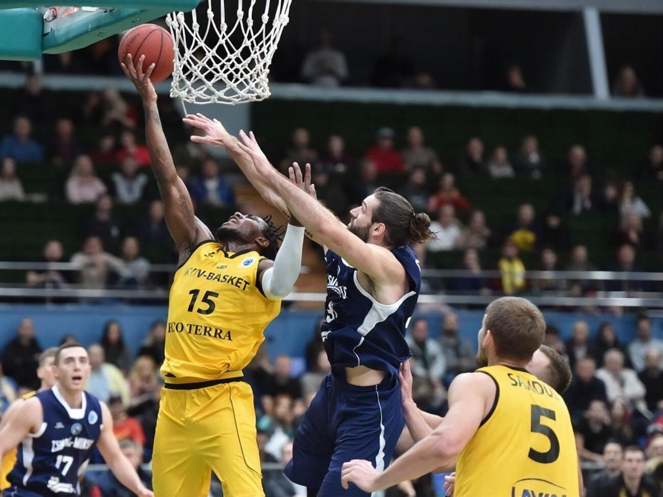 "Киев-Баскет" проиграл "Цмоки-Минск" с разницей в 25 очков