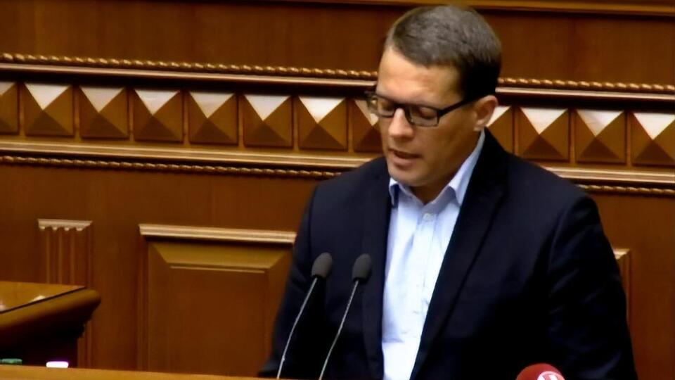 В Раде выступил журналист Роман Сущенко