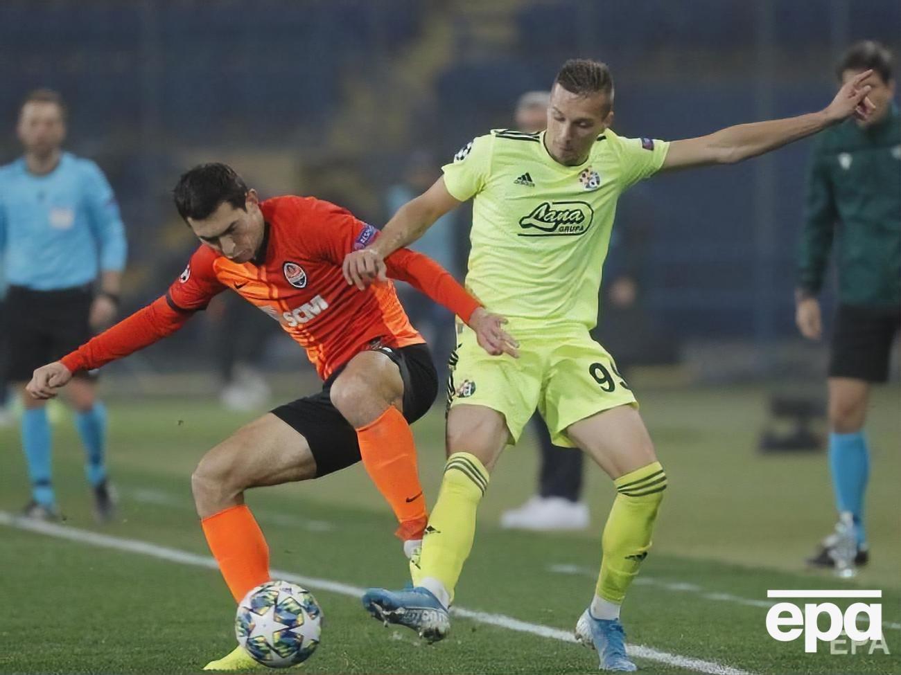 "Шахтер" вырвал ничью у "Динамо" (Загреб)