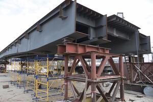 Реконструкцію мосту розпочали в березні 2019 року