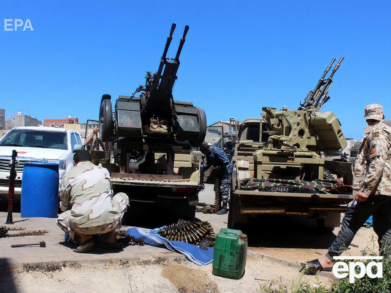 Боевые действия в Ливии начались в 2014 году