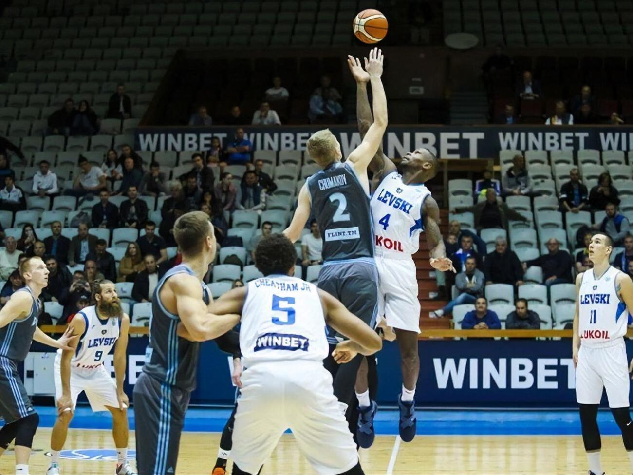 БК "Днепр" проиграл "Левски" с разницей в семь очков