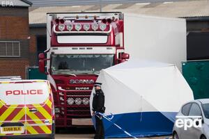 Фуру з тілами 38 дорослих та одного підлітка виявили в жовтні