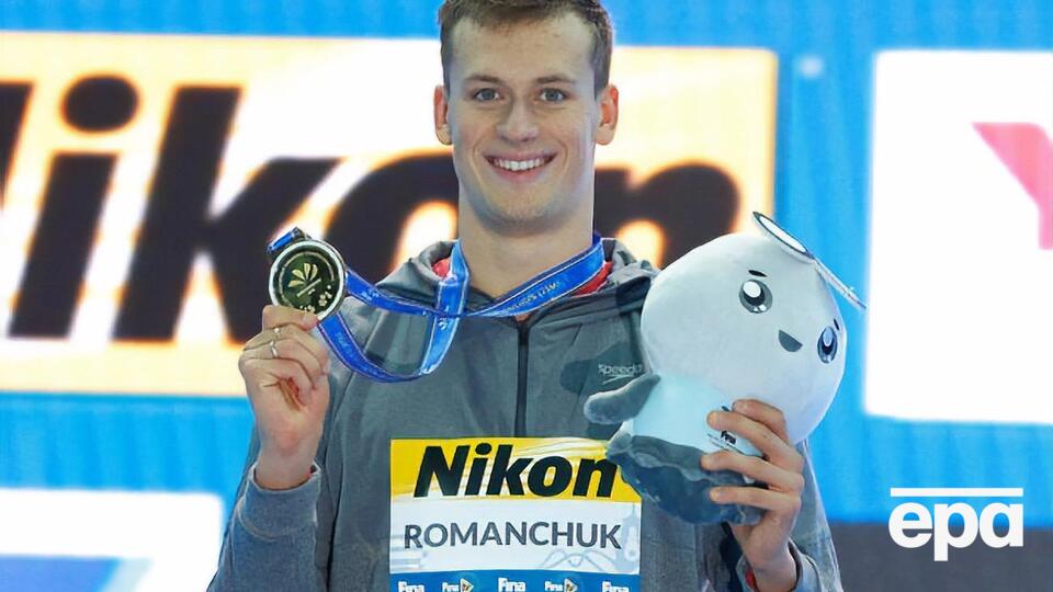 Романчук является чемпионом мира и Европы по плаванию