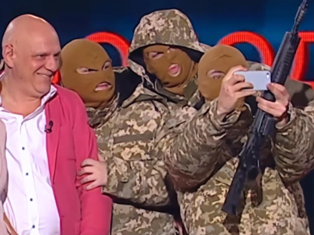 Инцидент произошел во время прямого эфира