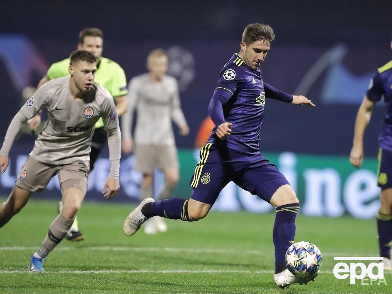 "Шахтер" вырвал ничью у "Динамо" (Загреб)