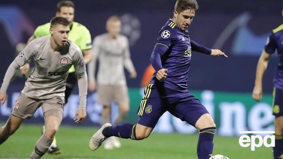 "Шахтер" вырвал ничью у "Динамо" (Загреб)