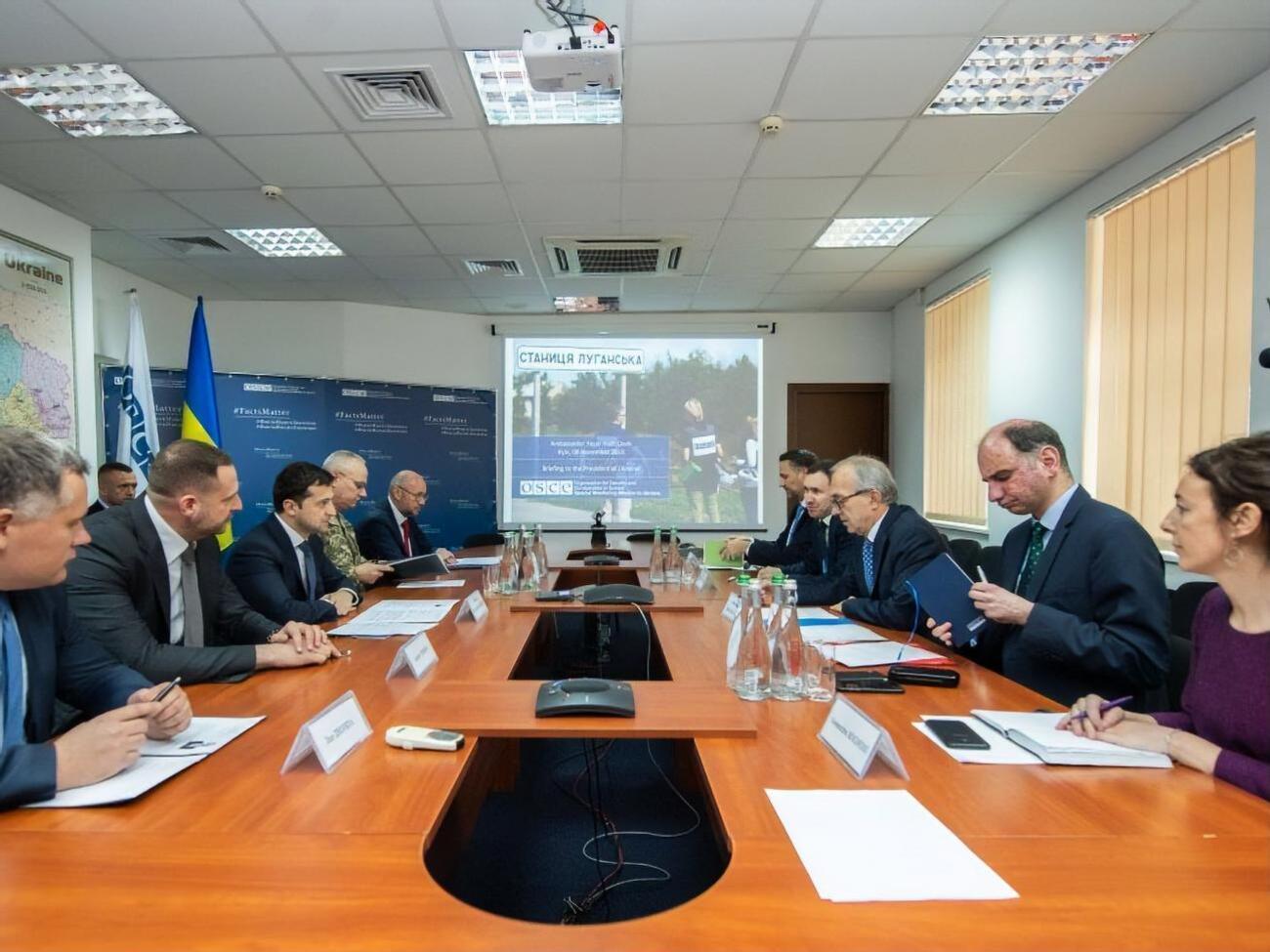 Зеленский встретился с Чевиком